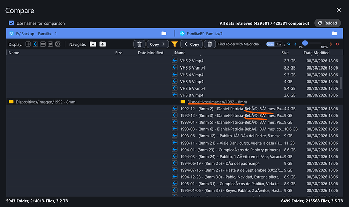 Characters encoding issue Rclone View 1